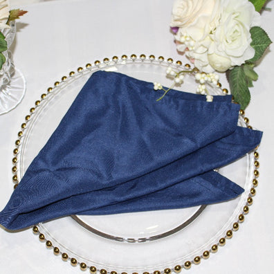 Napkin - Satin - Royal Blue